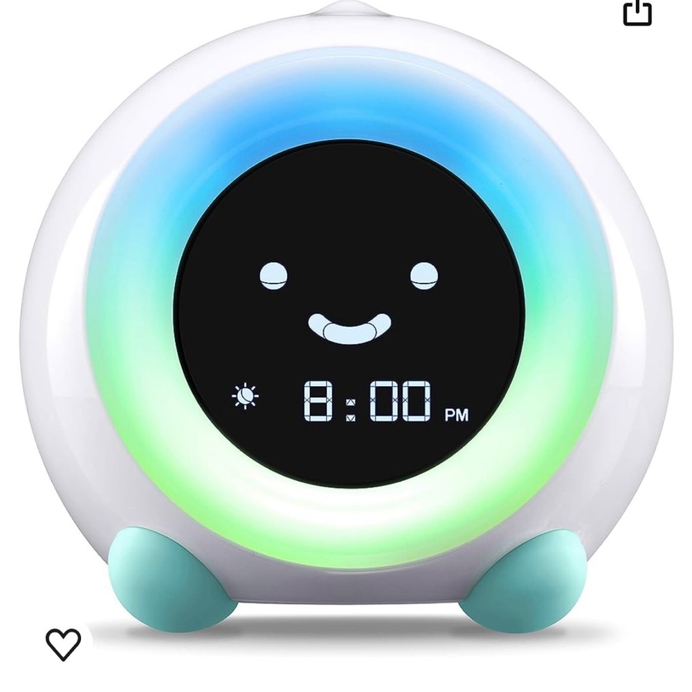 LittleHippo Mella: Children's Sleep Trainer, Night Light and Sound Machine